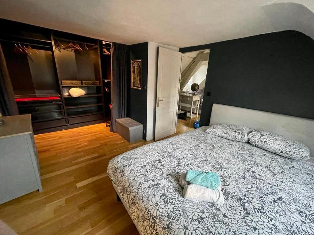 Sous Les Clochers De Rouen - Spacieux Logement Luaran gambar